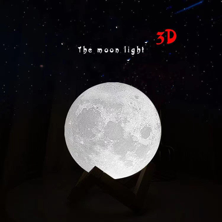 3D Moon Night Table Lamp Valentine's Day Gift