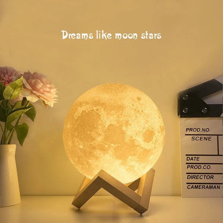 3D Moon Night Table Lamp Valentine's Day Gift