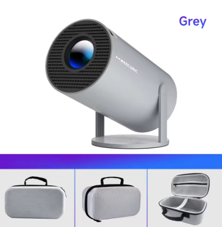 HY300 Pro Projector 200ANSI Native 720P Wireless Screen Mirroring System Dual Band WiFi Hi-chip A3100 for Home Theater